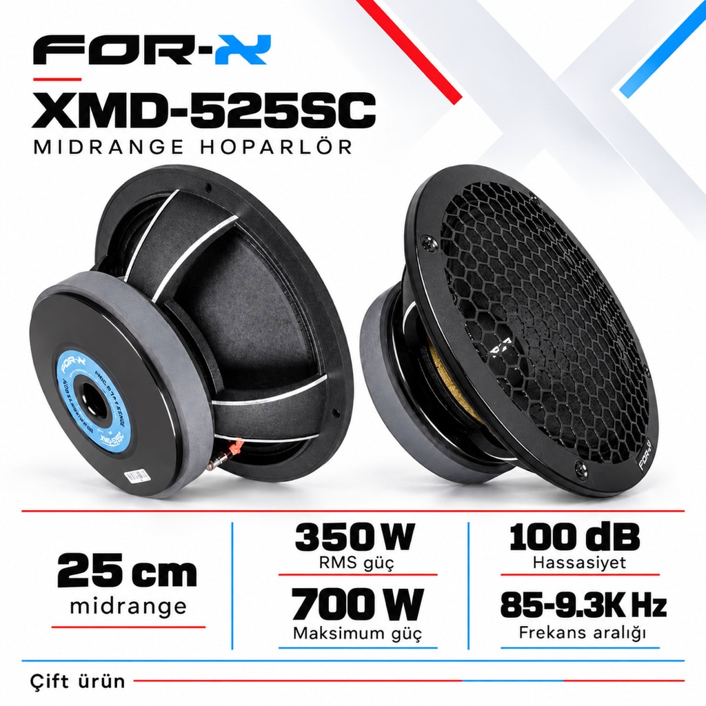 [FORX-CAT-268] FOR-X XMD-525SC Midrange Hoparlör
