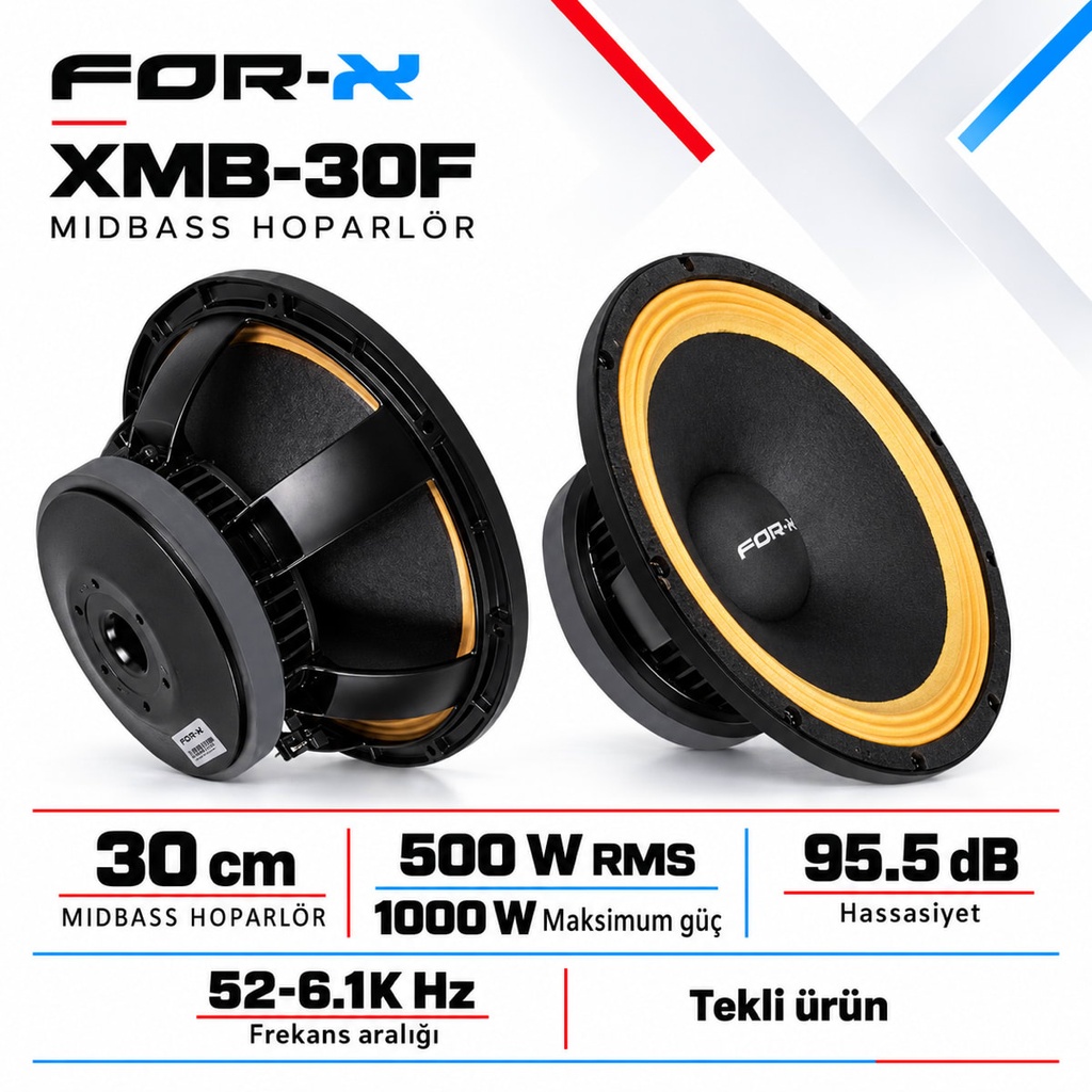 [FORX-CAT-272] FOR-X XMB-30F Midbass Hoparlör