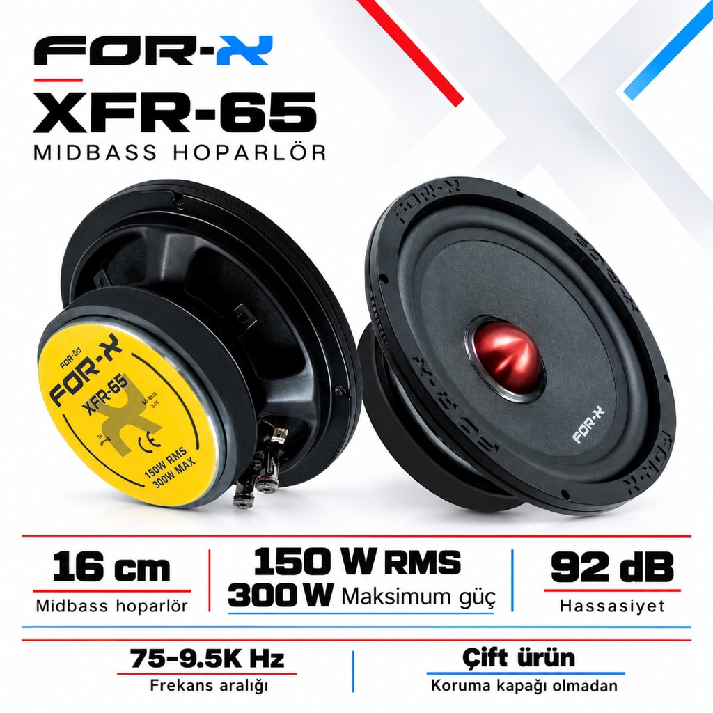 [FORX-CAT-273] FOR-X XFR-65 Midbass Hoparlör