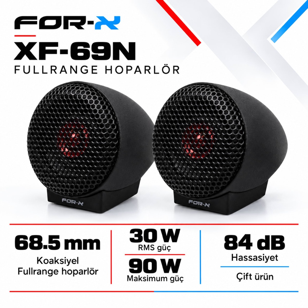 [FORX-CAT-276] FOR-X XF-69N Fullrange Hoparlör