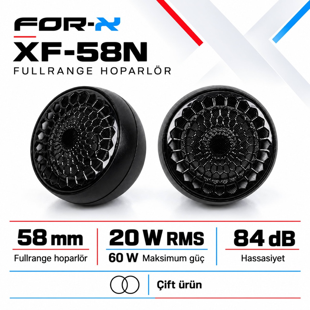 [FORX-CAT-277] FOR-X XF-58N Fullrange Hoparlör