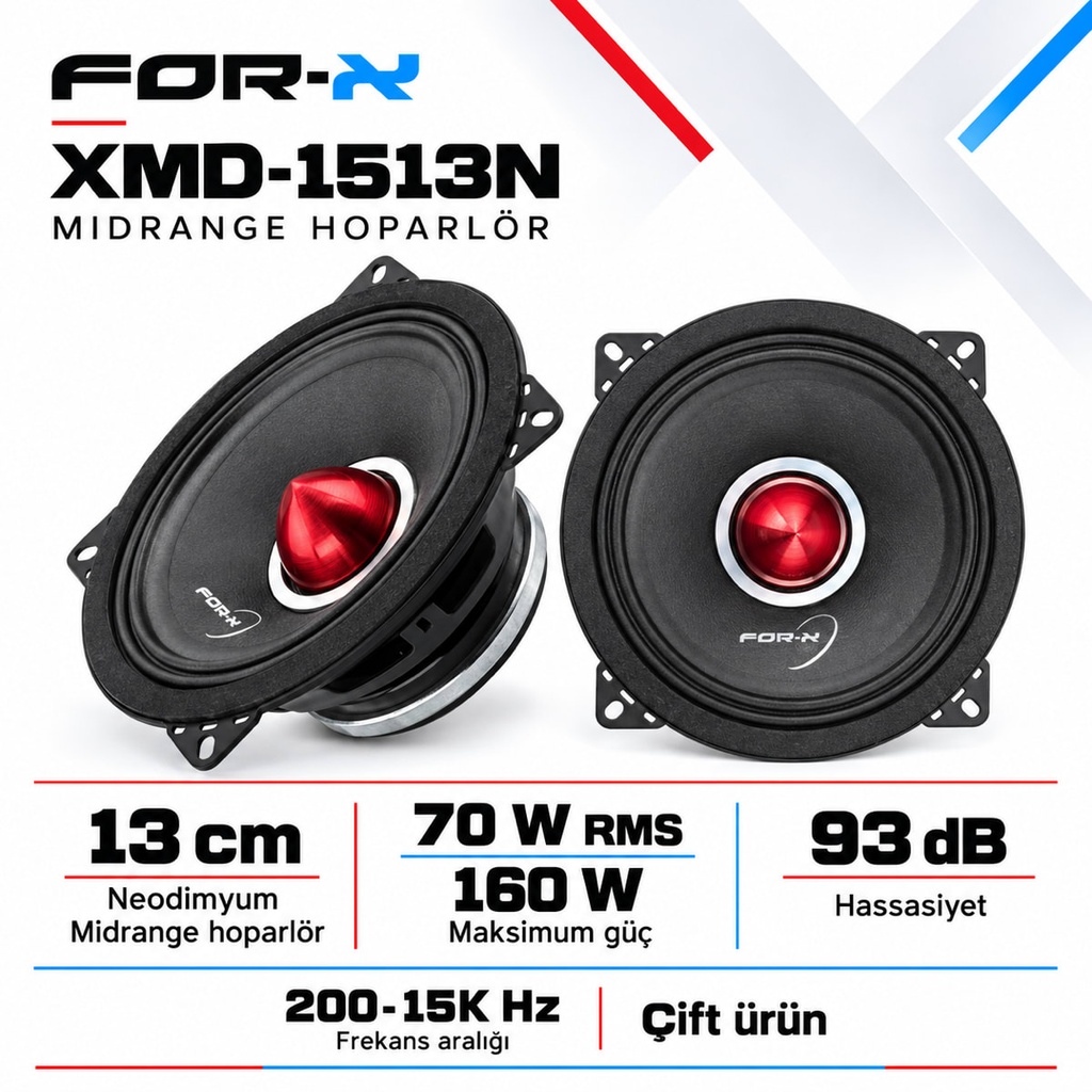 [FORX-CAT-282] FOR-X XMD-1513N Midrange Hoparlör