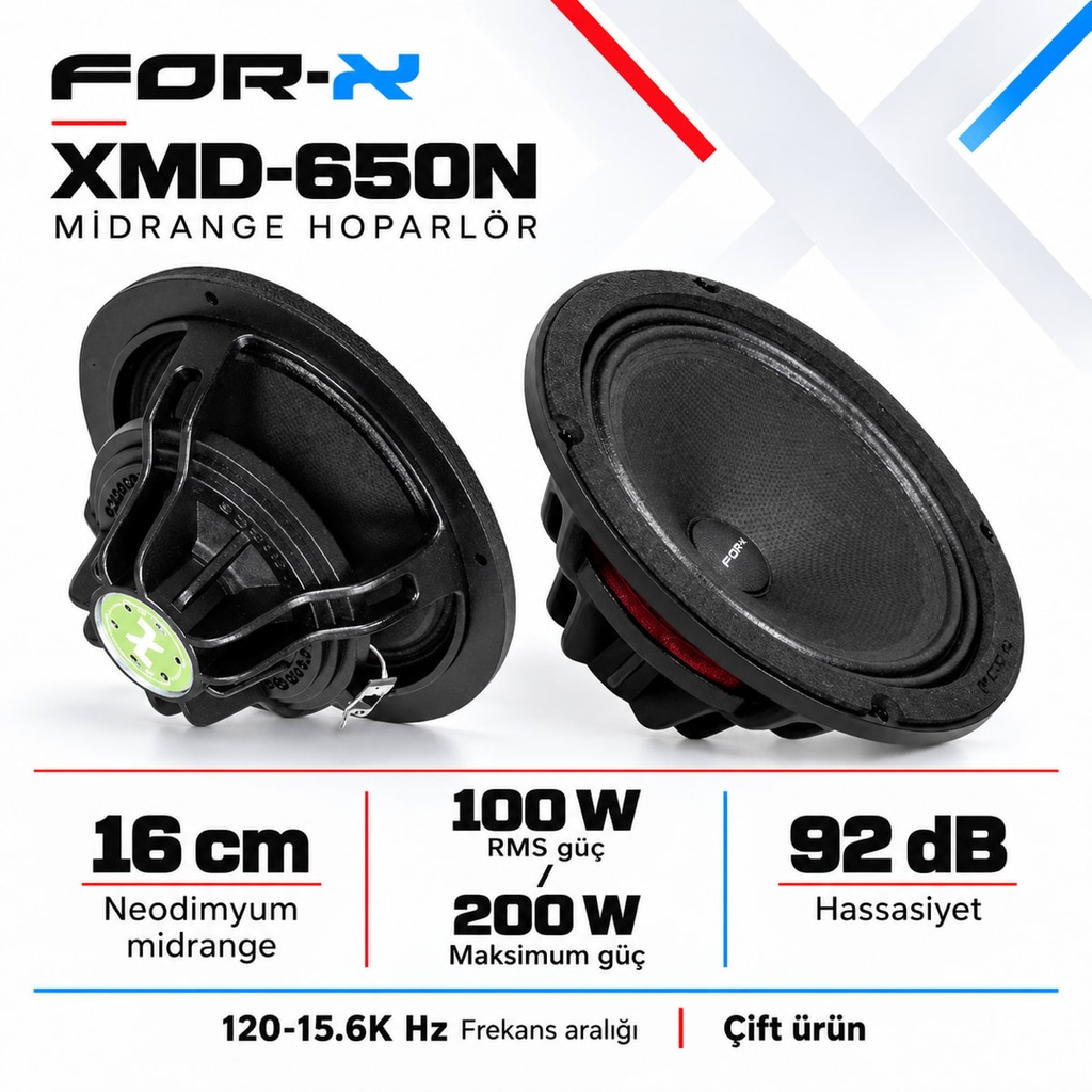 [FORX-CAT-287] FOR-X XMD-650N Midrange Hoparlör