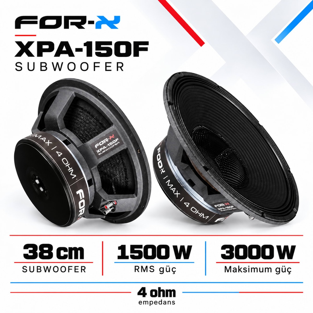 [FORX-CAT-312] FOR-X XPA-150F Subwoofer