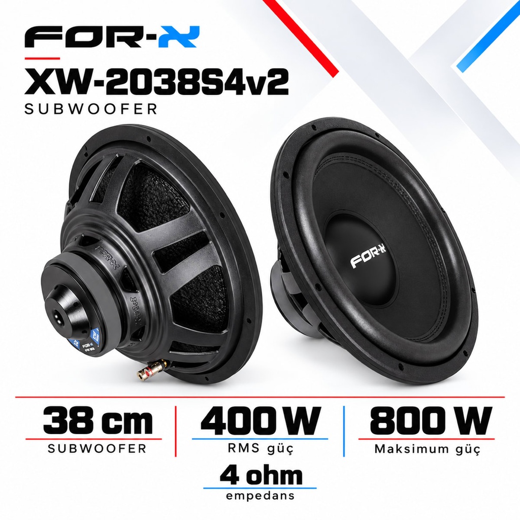 [FORX-CAT-327] FOR-X XW-2038S4v2 Subwoofer