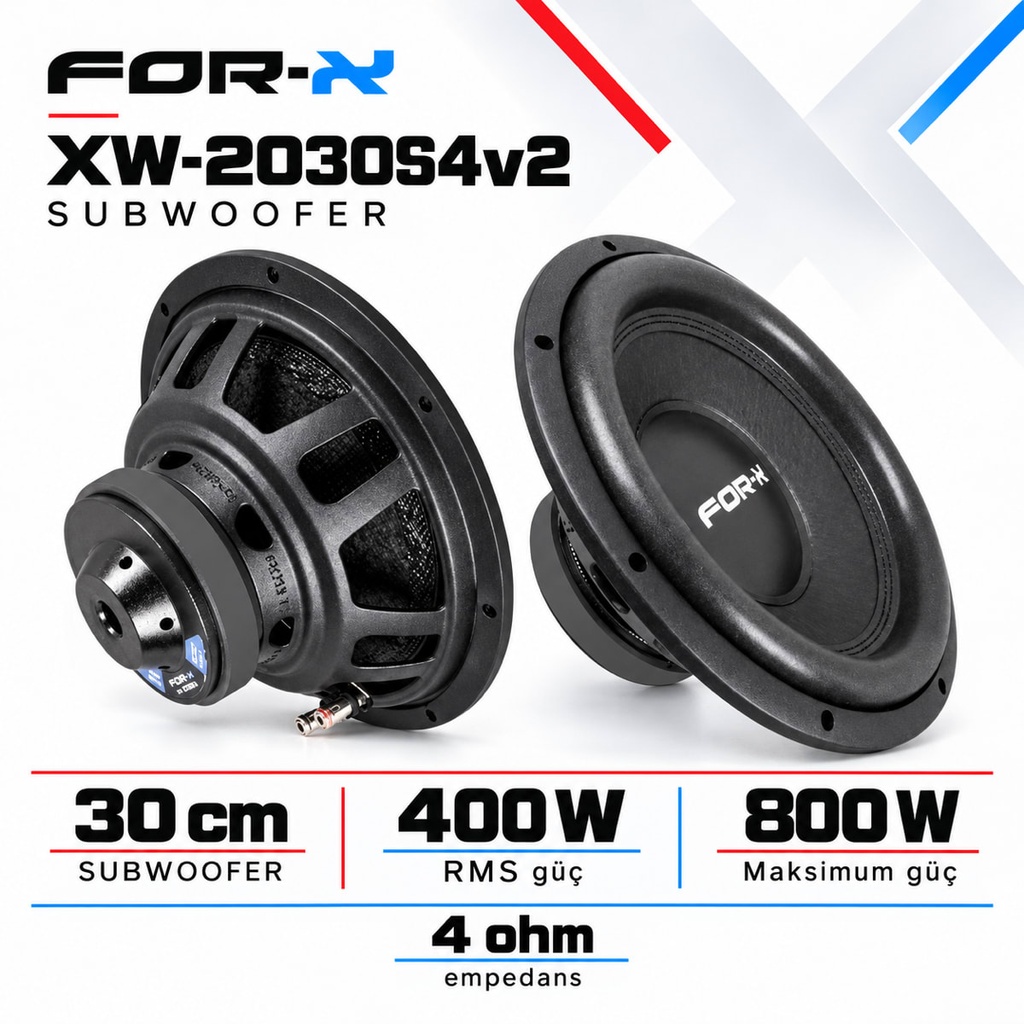 [FORX-CAT-328] FOR-X XW-2030S4v2 Subwoofer