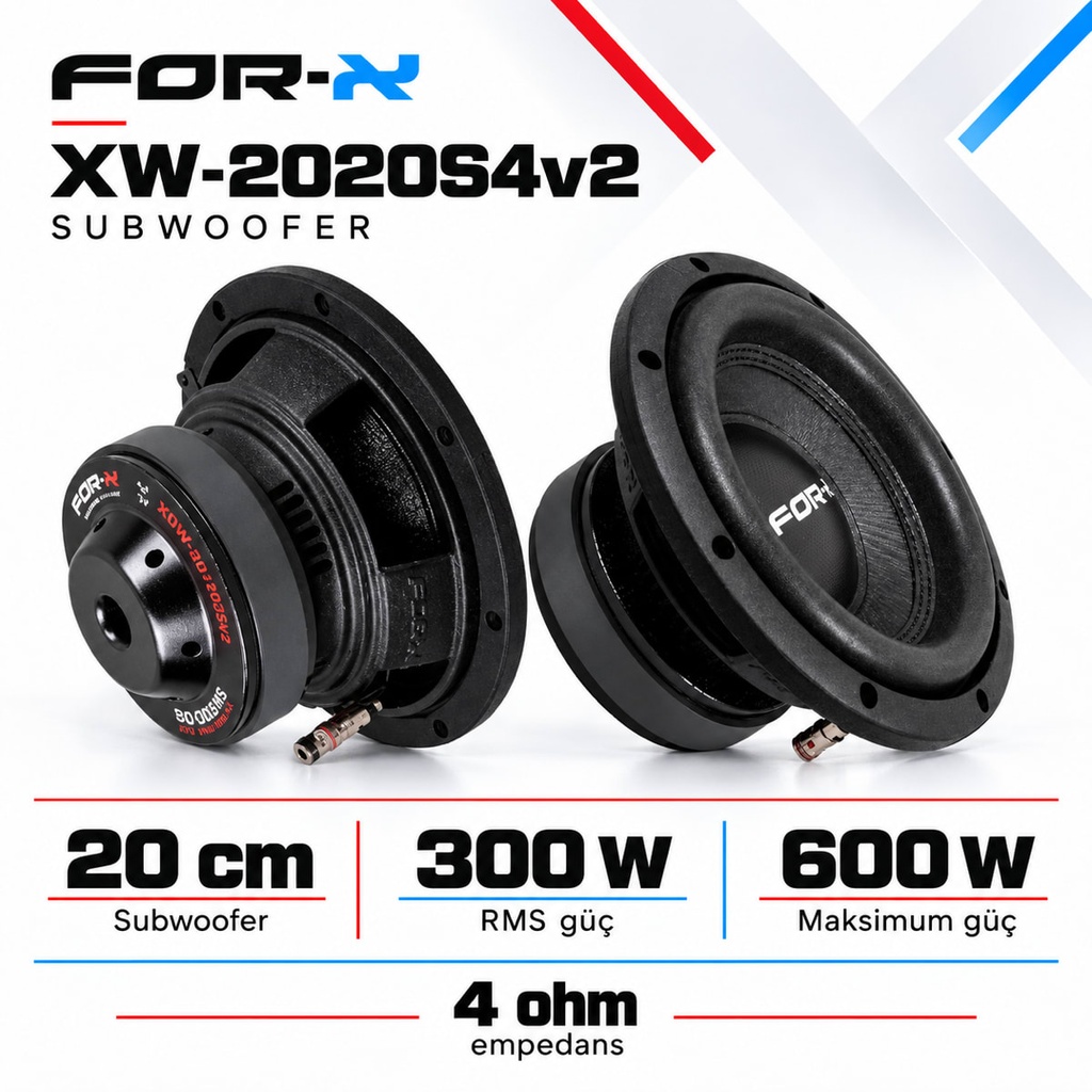 [FORX-CAT-329] FOR-X XW-2020S4v2 Subwoofer