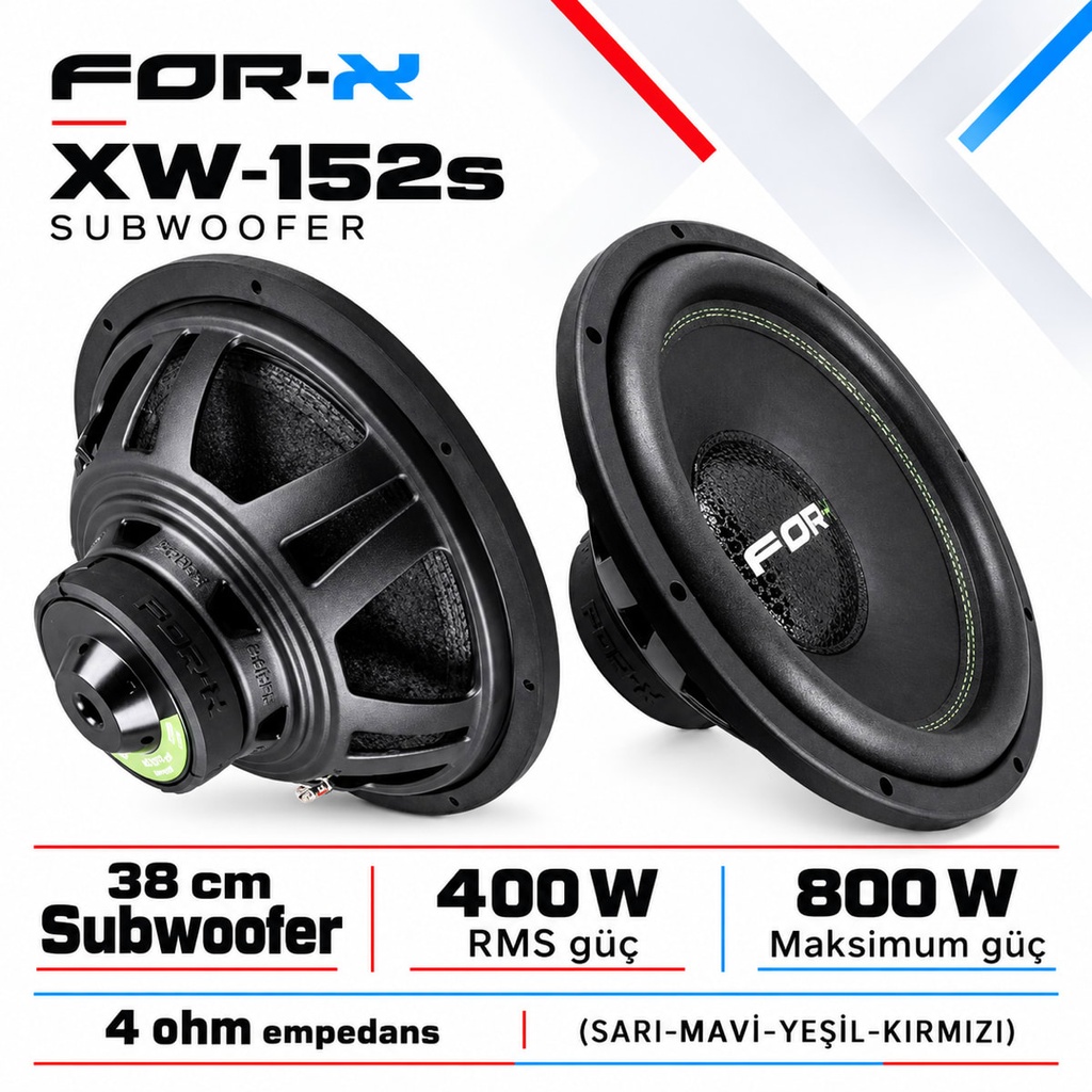 [FORX-CAT-332] FOR-X XW-152s Subwoofer