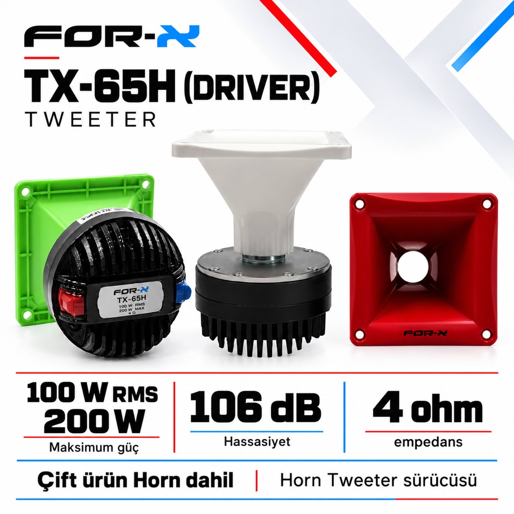 [FORX-CAT-354] FOR-X TX-65H (DRIVER) Tweeter