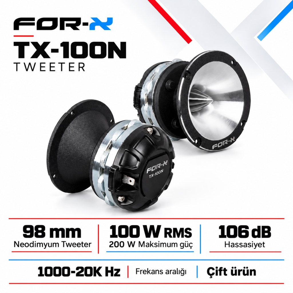 [FORX-CAT-355] FOR-X TX-100N Tweeter
