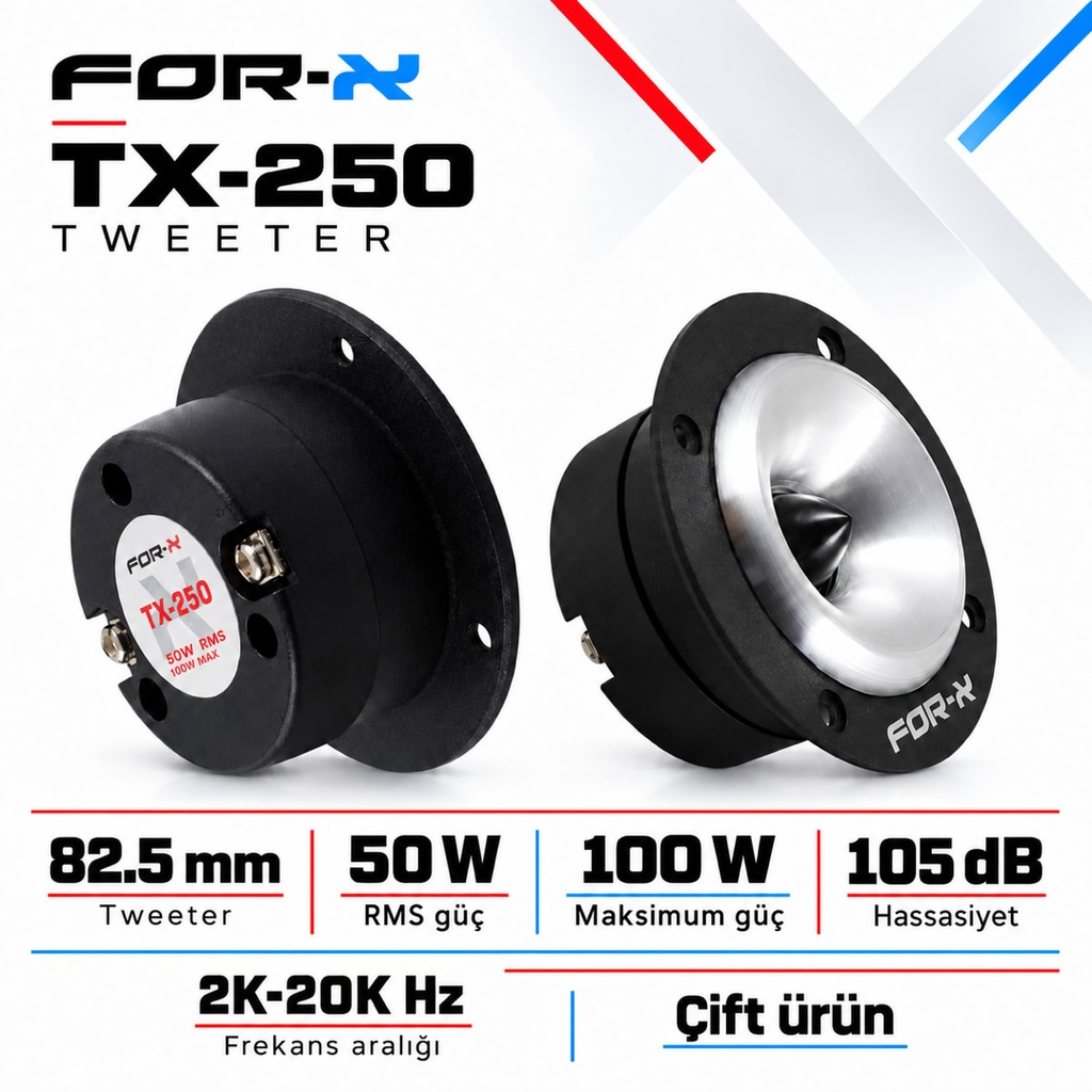 [FORX-CAT-368] FOR-X TX-250 Tweeter