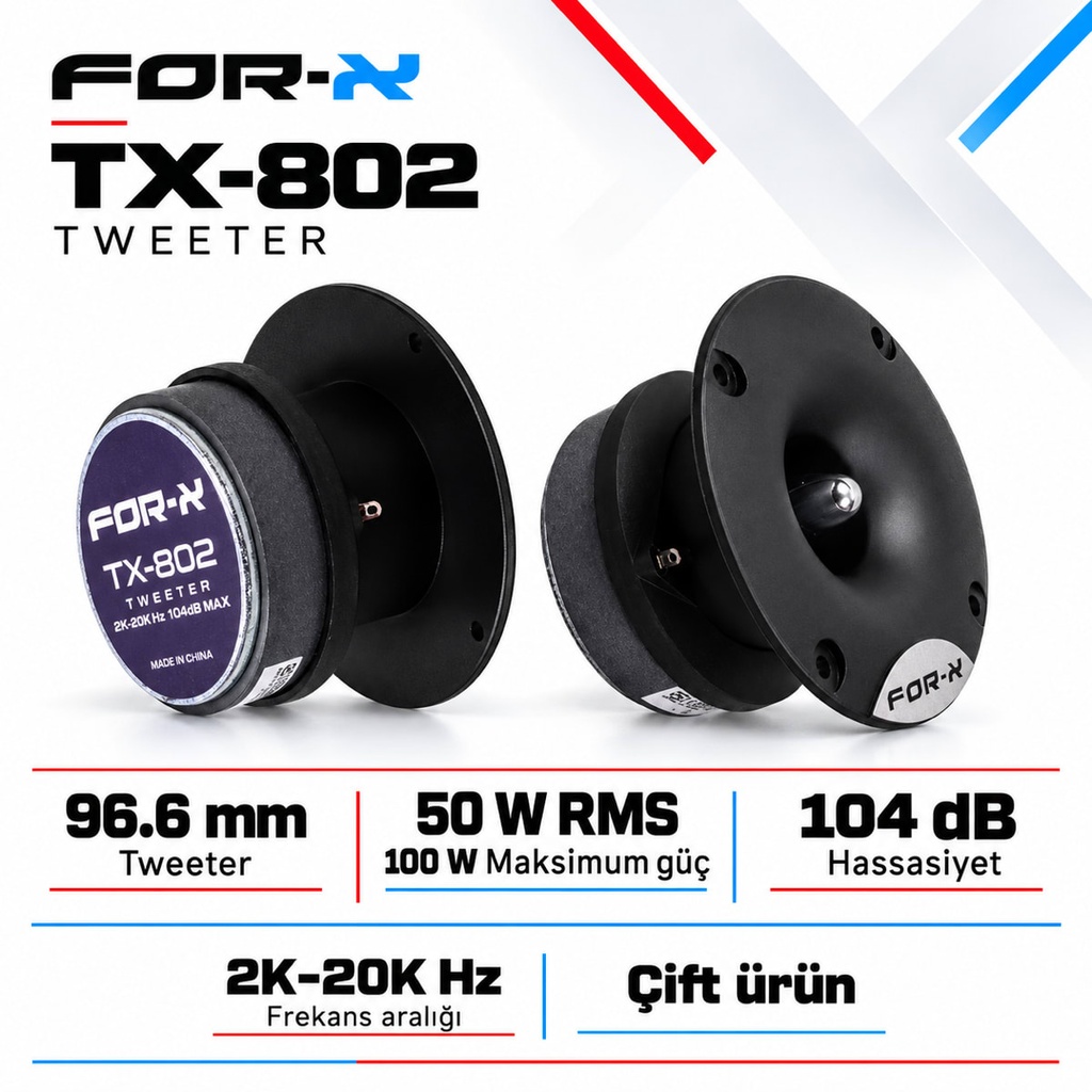[FORX-CAT-369] FOR-X TX-802 Tweeter