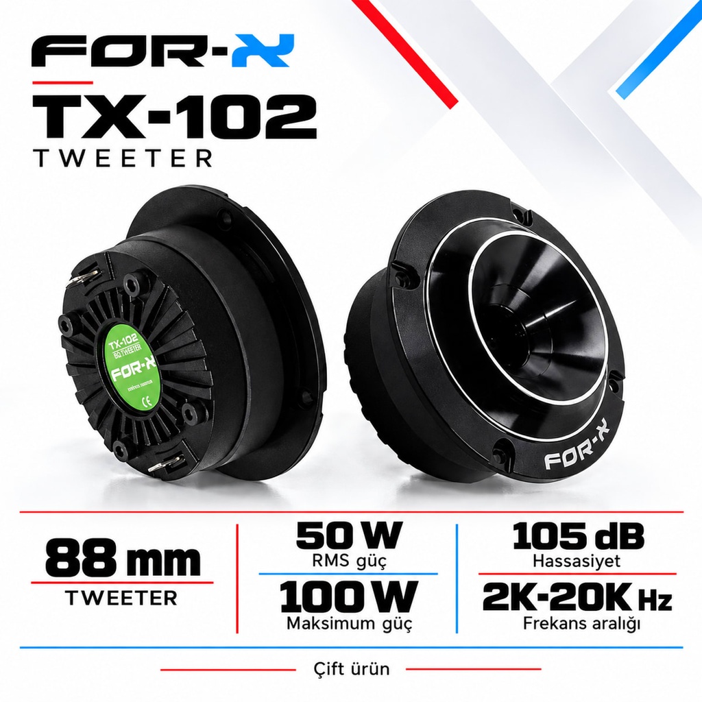 [FORX-CAT-372] FOR-X TX-102 Tweeter