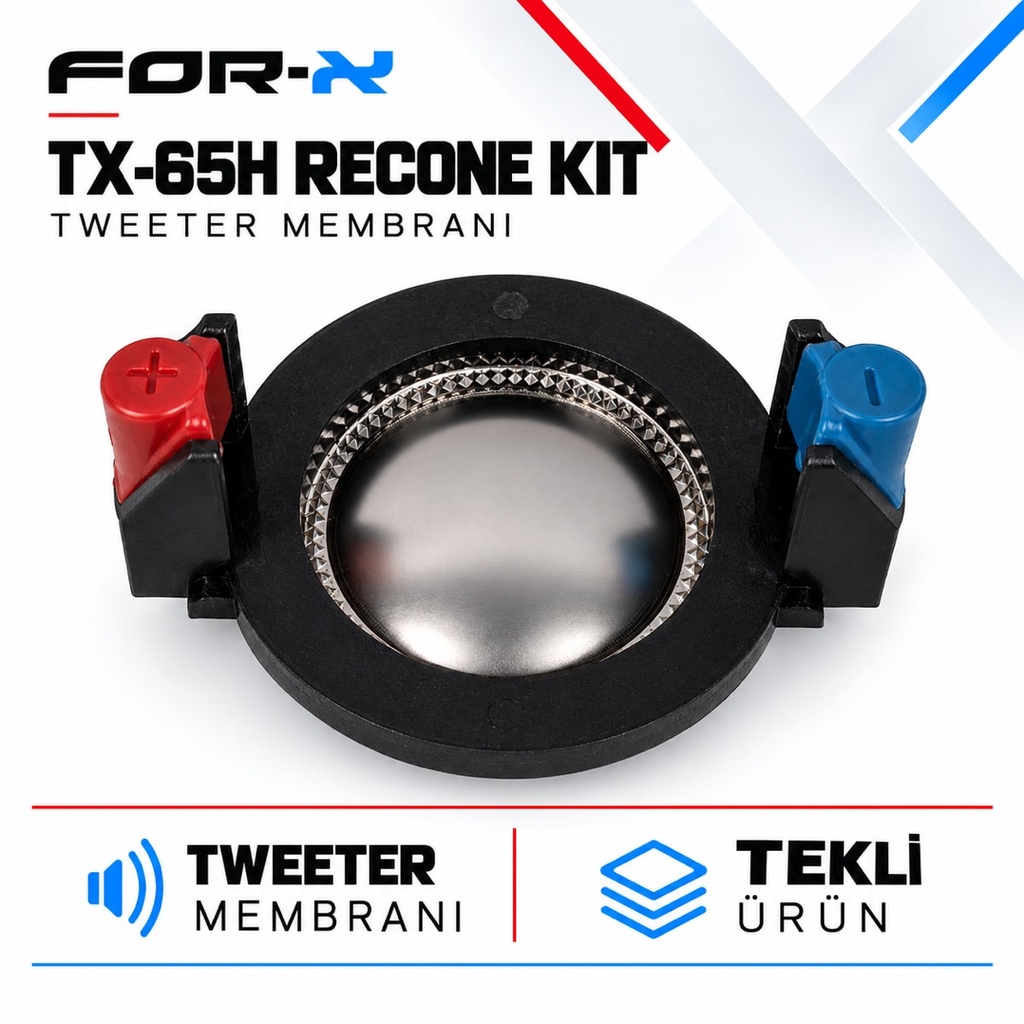 FOR-X TX-65H RECONE KIT Tweeter Membranı