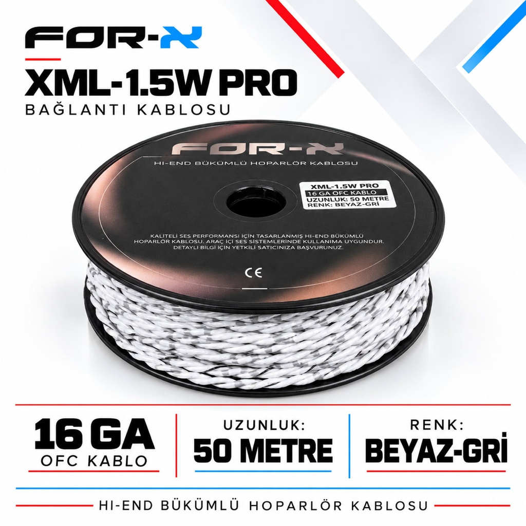 [FORX-CAT-432] FOR-X XML-1.5W PRO Bağlantı Kablosu