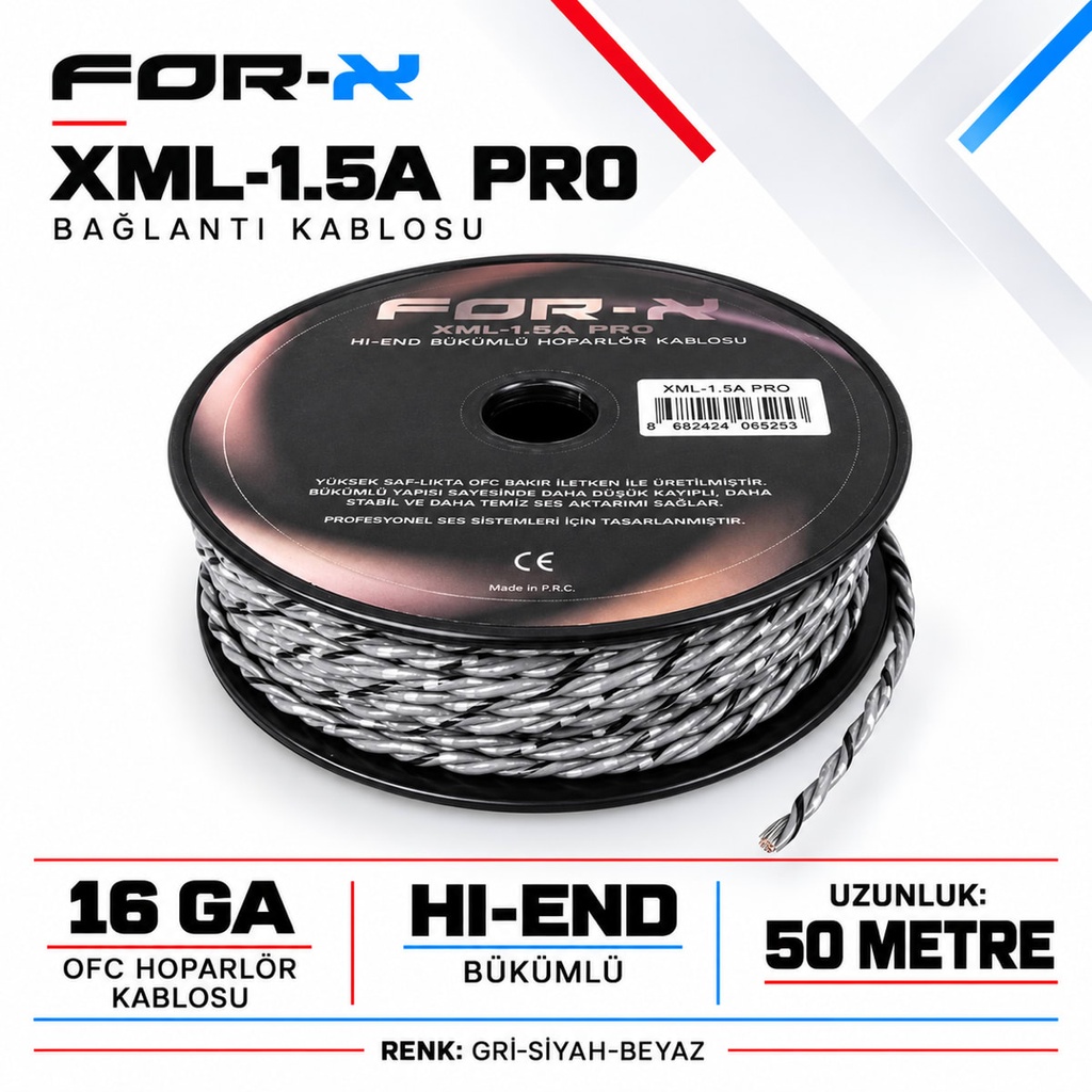 [FORX-CAT-433] FOR-X XML-1.5A PRO Bağlantı Kablosu