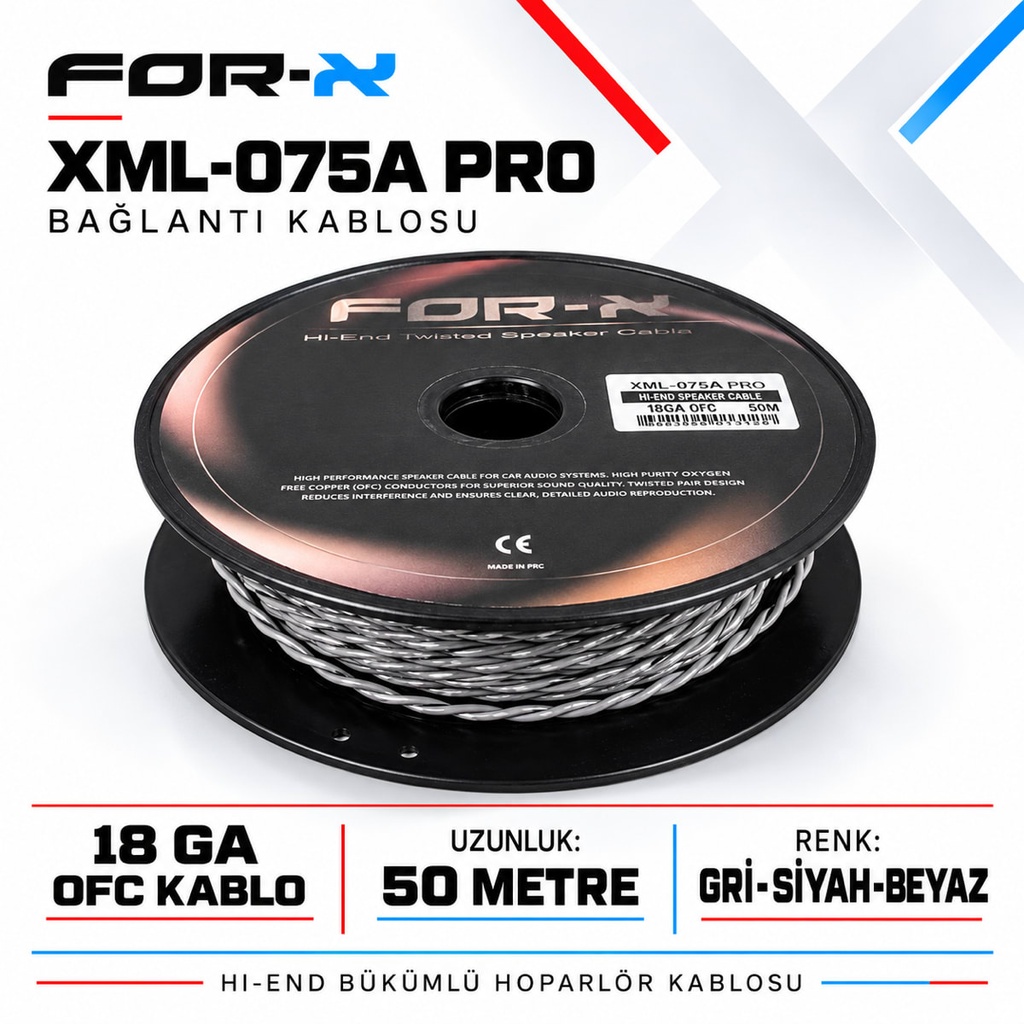 [FORX-CAT-437] FOR-X XML-075A PRO Bağlantı Kablosu