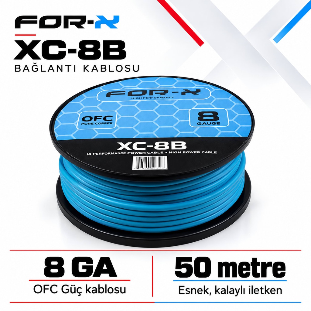 [FORX-CAT-445] FOR-X XC-8B Bağlantı Kablosu