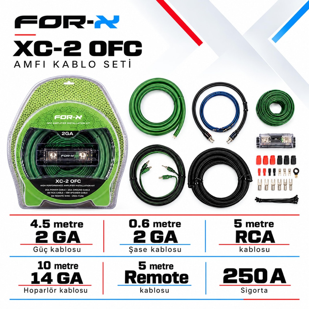 [FORX-CAT-459] FOR-X XC-2 OFC Amfi Kablo Seti