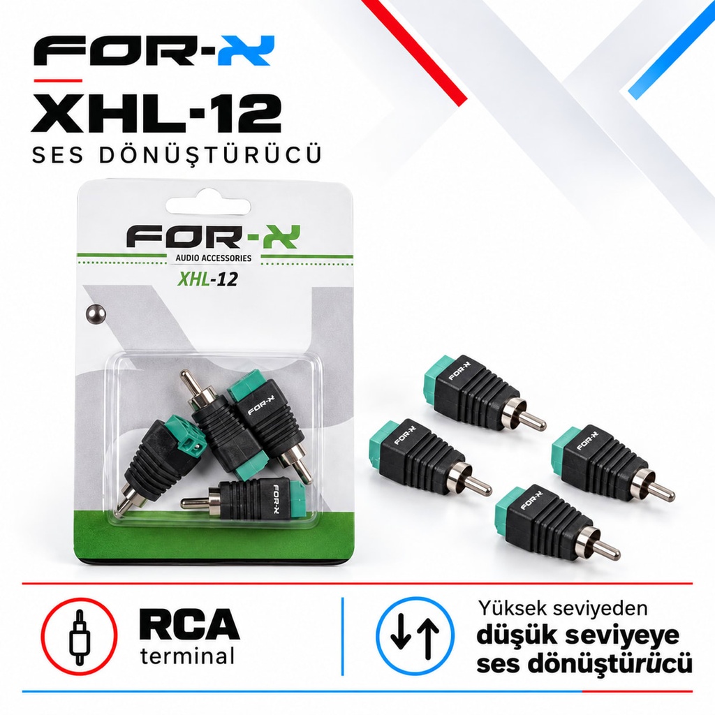 [FORX-CAT-462] FOR-X XHL-12 Ses Dönüştürücü