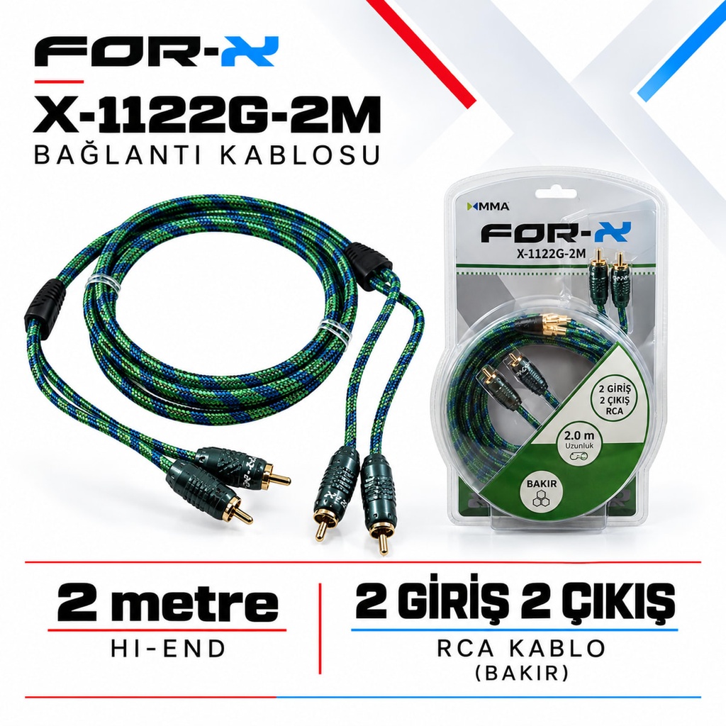 [FORX-CAT-466] FOR-X X-1122G-2M Bağlantı Kablosu