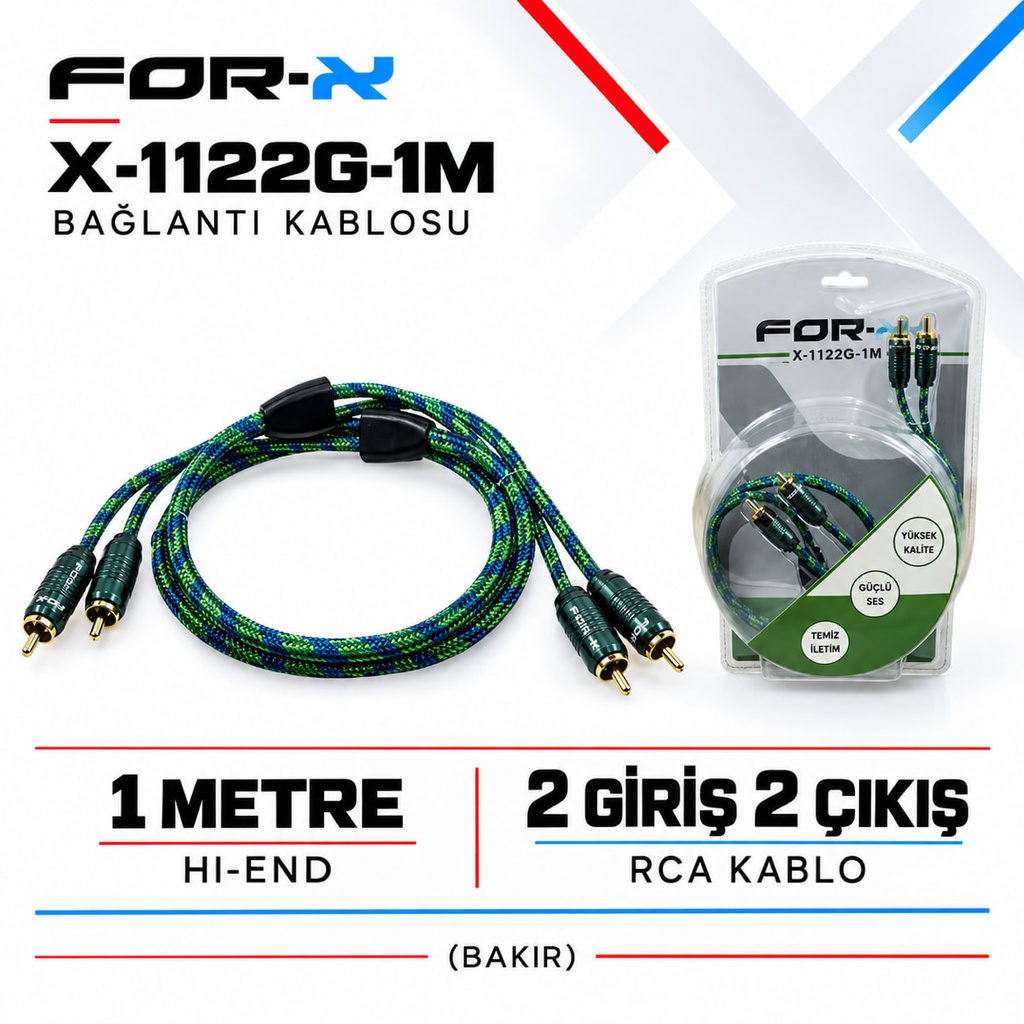 [FORX-CAT-467] FOR-X X-1122G-1M Bağlantı Kablosu