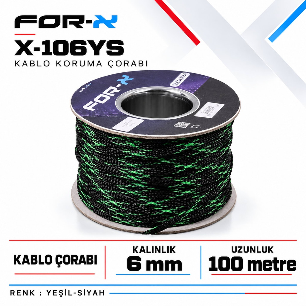 [FORX-CAT-475] FOR-X X-106YS Kablo Koruma Çorabı