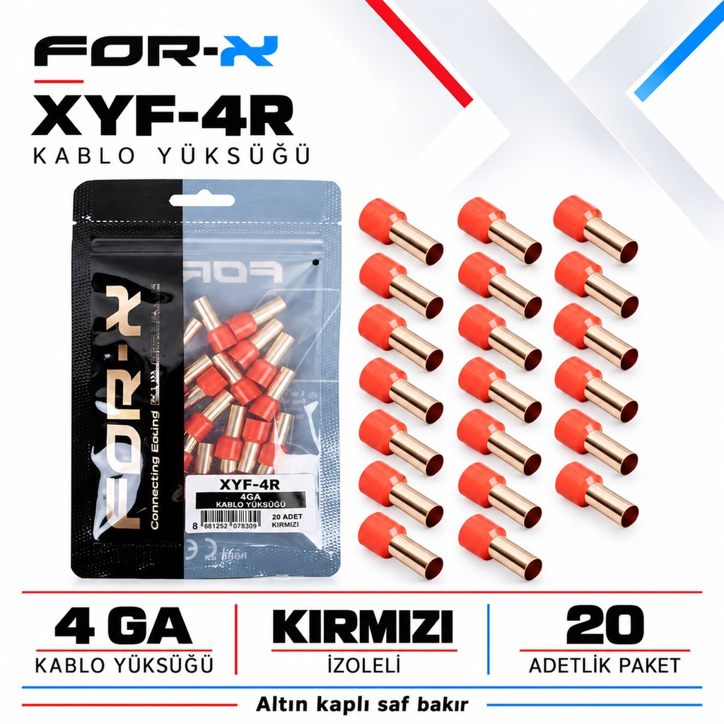 [FORX-CAT-490] FOR-X XYF-4R Kablo Yüksüğü
