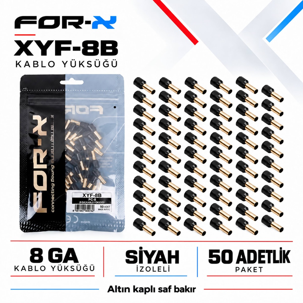 [FORX-CAT-491] FOR-X XYF-8B Kablo Yüksüğü