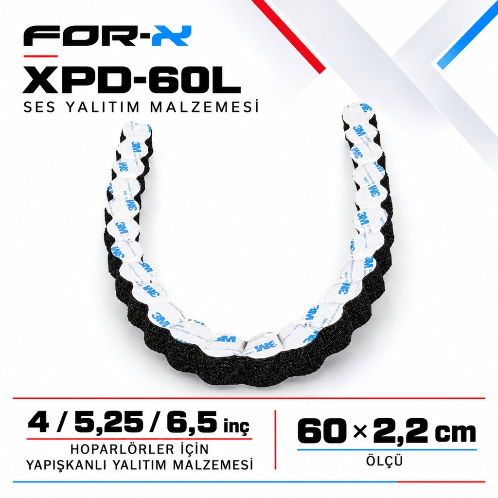 [FORX-CAT-508] FOR-X XPD-60L Ses Yalıtım Malzemesi