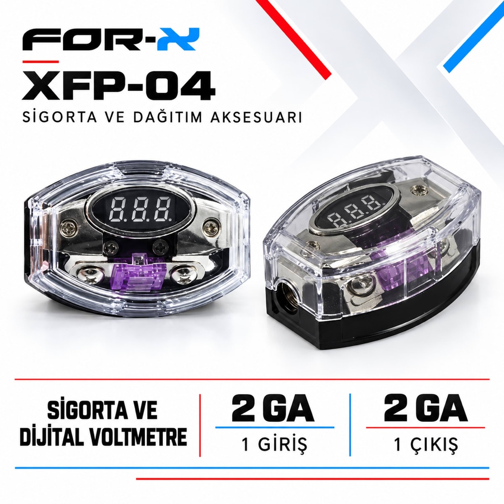 FOR-X XFP-04 Sigorta ve Dağıtım Aksesuarı