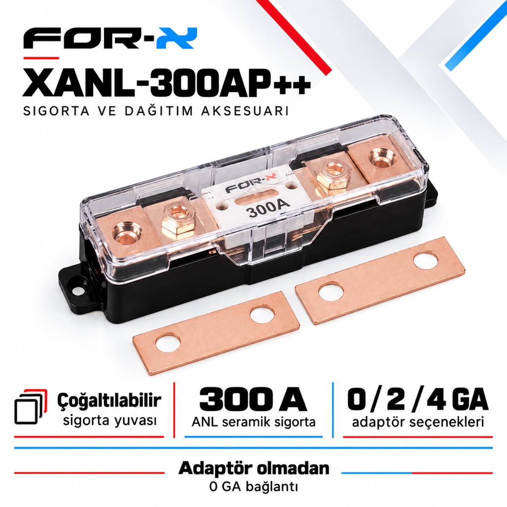 FOR-X XANL-300AP++ Sigorta ve Dağıtım Aksesuarı