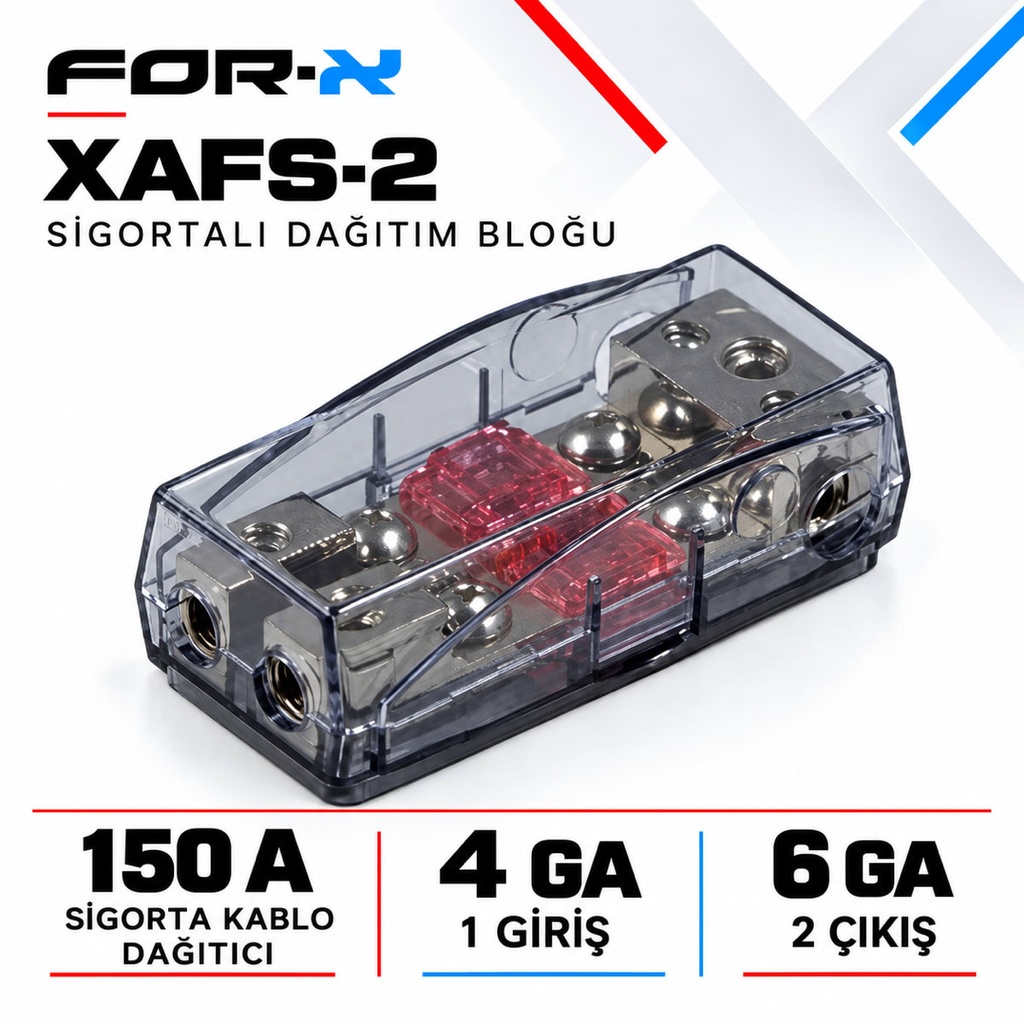 [FORX-CAT-520] FOR-X XAFS-2 Sigortalı Dağıtım Bloğu