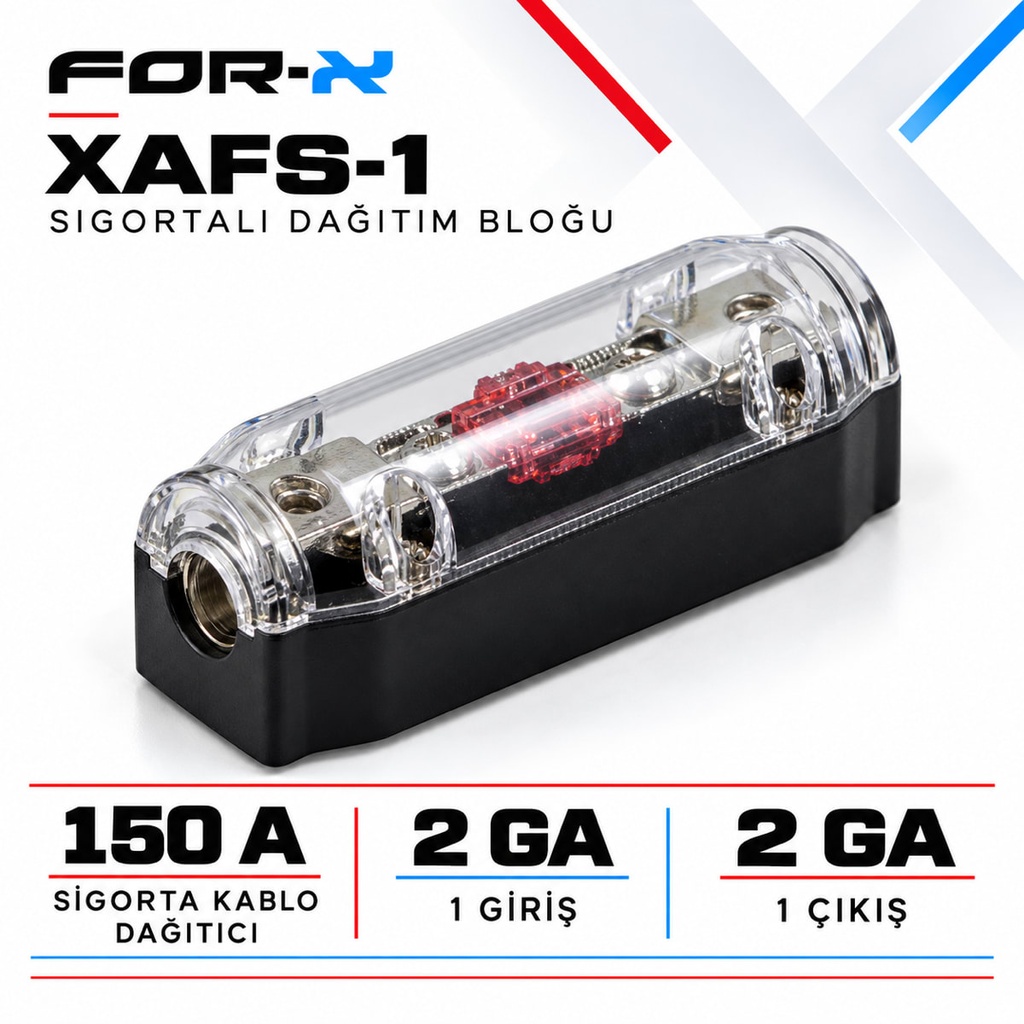 [FORX-CAT-522] FOR-X XAFS-1 Sigortalı Dağıtım Bloğu