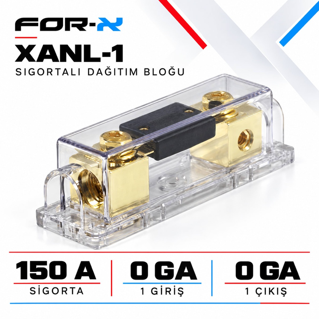 [FORX-CAT-523] FOR-X XANL-1 Sigortalı Dağıtım Bloğu