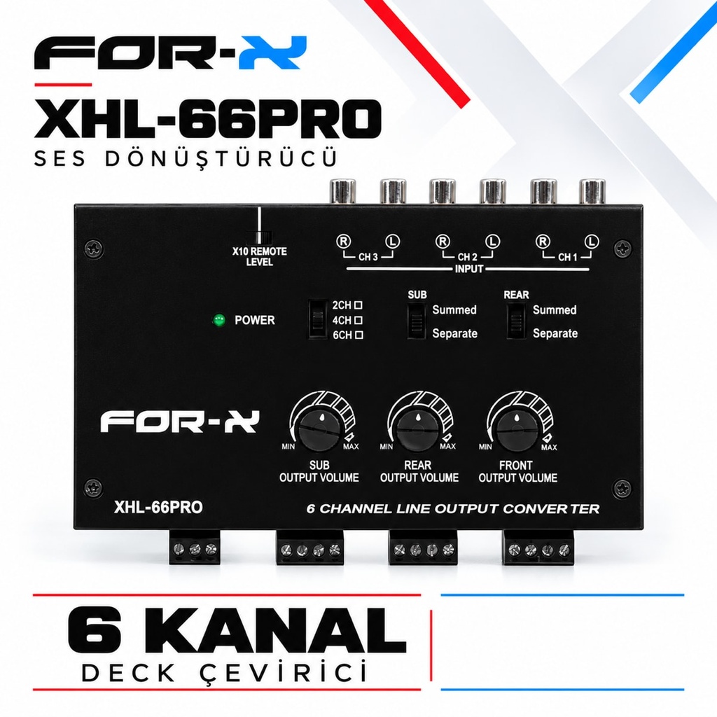 [FORX-CAT-544] FOR-X XHL-66PRO Ses Dönüştürücü