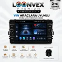 LOONVEX Volkswagen T-Cross C1 2019–2026 MIB2 Multimedya Ekran 8 Çekirdek 6GB RAM 64GB
