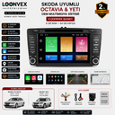 Premium Skoda Octavia / Yeti OEM 7 İnç Multimedya Ekran | 8 Çekirdek | 6GB RAM | 64GB