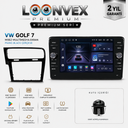 LOONVEX Premium Volkswagen Golf 7 MIB2 8 Çekirdek 6GB RAM 64GB Multimedya Ekran – Piano Black Çerçeve