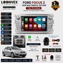 LOONVEX Premium Ford Focus 2 OEM 7 İnç Multimedya Ekran | 8 Çekirdek | 6GB RAM | 64GB