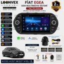 LOONVEX Premium Fiat Egea OEM 7 İnç Multimedya Ekran | 8 Çekirdek | 6GB RAM | 64GB | Geri Görüş Kameralı