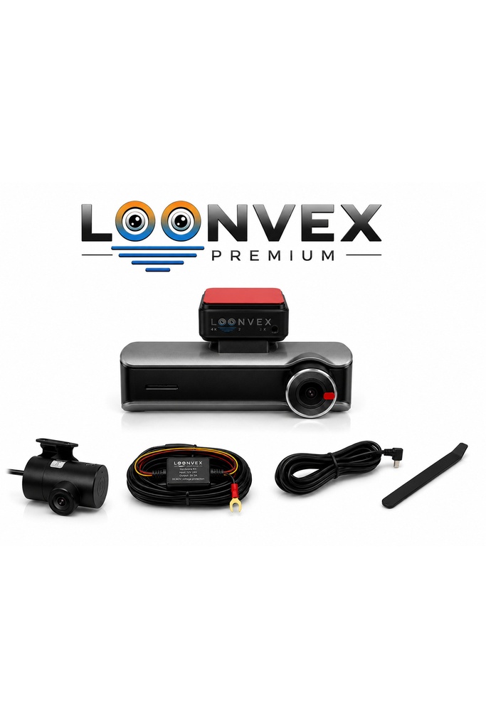 [LNV-DVR-0002] Premium Dokunmatik 3 Bölge 4K+2K+2K Araç Kayıt Kamerası – 7/24 Kayıt, 360° Görüş, WiFi, GPS, ADAS, G-Sensör