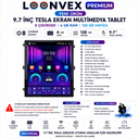 LOONVEX Premium 9.7 İnç Tesla Multimedya Ekran 8 Çekirdek 6GB RAM 128GB Hafıza Kablosuz Telefon Bağlantısı